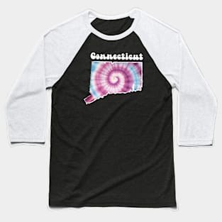 Connecticut Tie Dye Baseball T-Shirt